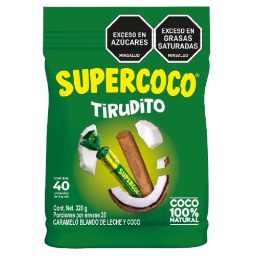 Supercoco Tirudito x 50 unds 